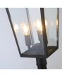 Searchlight SL-53320-120BK Paallamp Newcastle zwart 120cm