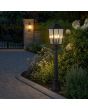 Searchlight SL-53320-120BK Paallamp Newcastle zwart 120cm