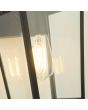 Searchlight SL-53321-1BK Buitenwandlamp Newcastle zwart 33cm