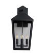 Searchlight SL-53322-4BK Buitenwandlamp Newcastle zwart 55cm