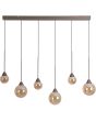 Searchlight SL-26301-6BZ Hanglamp Opus Lux champagne 113cm
