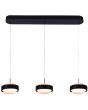 Freelight FR-H3503Z Hanglamp Puleggia zwart 90cm