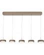 Freelight FR-H3505OG Hanglamp Puleggia groen 140cm