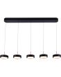 Freelight FR-H3505Z Hanglamp Puleggia zwart 140cm