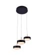 Freelight FR-H3533Z Hanglamp Puleggia zwart 35cm