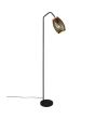 Trio  R41571080-TR Vloerlamp Bidar zwart 147cm