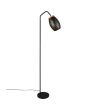 Trio  R41571080-TR Vloerlamp Bidar zwart 147cm