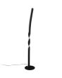 Trio  R45791132-TR Vloerlamp Ginko zwart 110cm