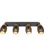 Trio  R81574080-TR Spot Bidar zwart 74cm