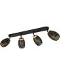 Trio  R81574080-TR Spot Bidar zwart 74cm