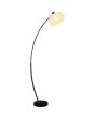 Searchlight SL-EU52853BK Vloerlamp Radiant zwart 156cm