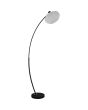 Searchlight SL-EU52853BK Vloerlamp Radiant zwart 156cm