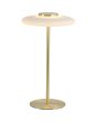 Searchlight SL-EU33120PB Tafellamp Record goud 40cm