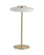 Searchlight SL-EU33120PB Tafellamp Record goud 40cm