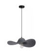 Searchlight SL-55103BK Hanglamp Ripple grijs 48cm
