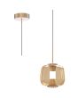 Freelight FR-H4201RG Hanglamp Rosa amber 21cm