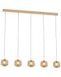 Freelight FR-H4205RG Hanglamp Rosa amber 120cm