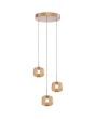 Freelight FR-H4233RG Hanglamp Rosa amber 35cm