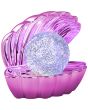 Trio  R57731193-TR Tafellamp Shelly roze 18cm