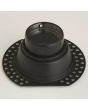 Searchlight SL-PL-SLIMIP3FRB Inbouwspot Slim Trimless IP65 zwart ZM90 D100mm