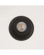 Searchlight SL-DL-SLIMIP3FRB Inbouwspot Slim Trim IP65 zwart ZM90 D100mm