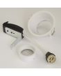 Searchlight SL-DL-SLIMIP3FRW Inbouwspot Slim Trim IP65 wit ZM90 D100mm