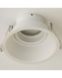 Searchlight SL-DL-SLIMIP3FRW Inbouwspot Slim Trim IP65 wit ZM90 D100mm