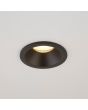 Searchlight SL-DL-SLIMIPB Inbouwspot Slim Trim IP65 zwart ZM75 D85mm