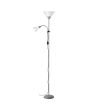 Brilliant 93008/05-BR Uplighter Spari zilver 180cm