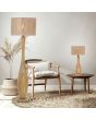 Trio  567200130-TR Tafellamp Toba hout 54cm