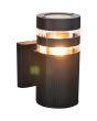 Searchlight SL-39960BK Buitenwandlamp Toluca zwart 19cm