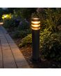 Searchlight SL-39980-450BK Sokkellamp Toluca zwart 45cm