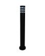 Searchlight SL-39980-900BK Paallamp Toluca zwart 90cm