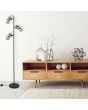 Trio  404300332-TR Vloerlamp Tosh zwart 150cm