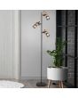 Trio  404300332-TR Vloerlamp Tosh zwart 150cm