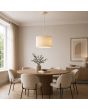 Brilliant 51470/09-BR Hanglamp Velin beige 35cm