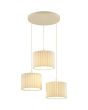 Brilliant 51471/09-BR Hanglamp Velin beige 61cm