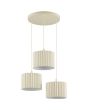 Brilliant 51471/09-BR Hanglamp Velin beige 61cm