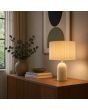Brilliant 60350/09-BR Tafellamp Velin beige 40cm