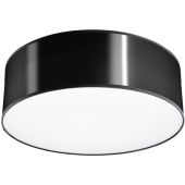 Sollux Arena SL.0127 zwarte plafonniere