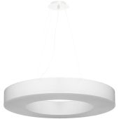 Sollux Saturno SL.0753 grote witte hanglamp van textiel