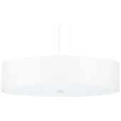 Sollux Skala SL.0757 witte hanglamp van textiel