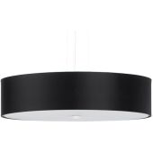Sollux Skala SL.0758 zwarte hanglamp van textiel