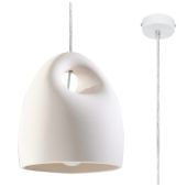 Sollux Bukano SL.0842 witte hanglamp van keramiek