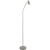 Searchlight Jolly EU1007SS staal kleurige vloerlamp