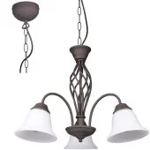 Trio Rustica 101000324 roest bruine kroonluchter