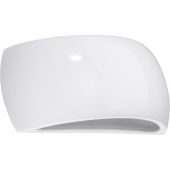 Sollux Pontius SL.1025 glanzend witte wandlamp