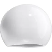 Sollux Globe SL.1026 glanzend witte wandlamp
