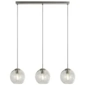 Searchlight Balls 1033-3CL hanglamp met drie helder glazen bollen