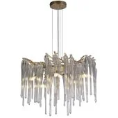 Searchlight Heritage 10425-5GO goud kleurige kroonluchter